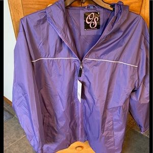 OS Purple Nylon Jacket